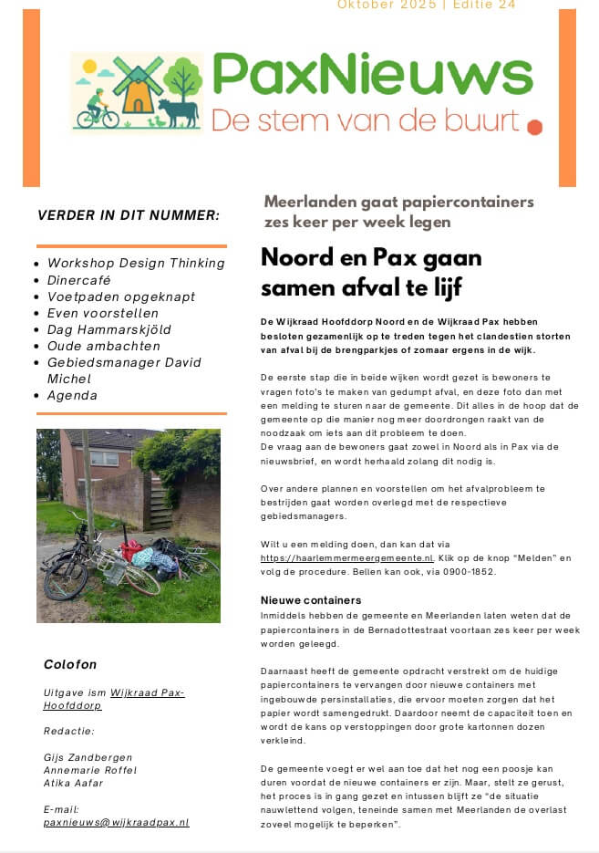 Voorkant Paxnieuws 24